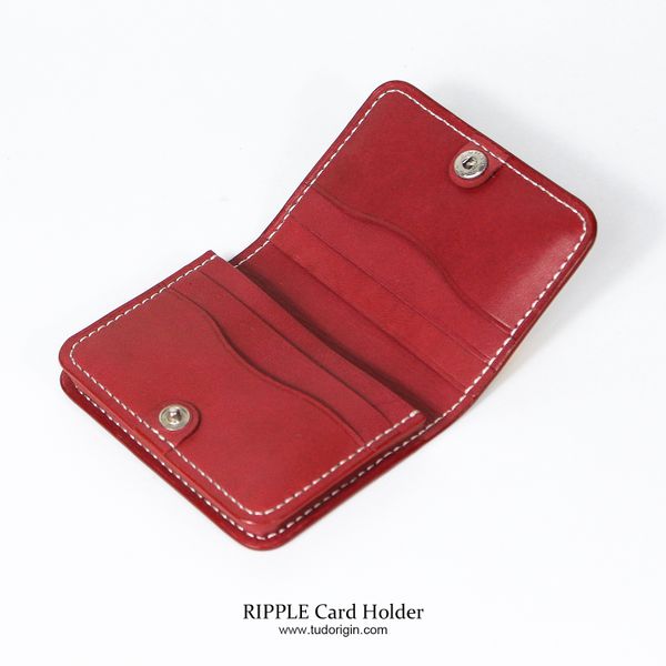 Ví Card Holder RIPPLE - Gray/Red 2