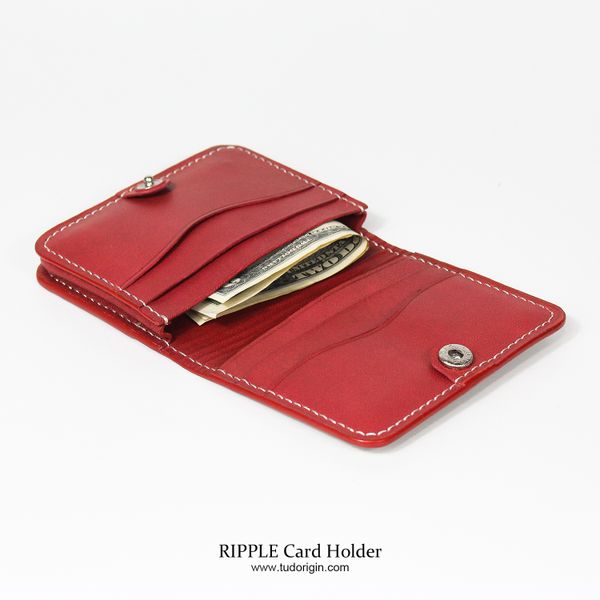 Ví Card Holder RIPPLE - Gray/Red 3