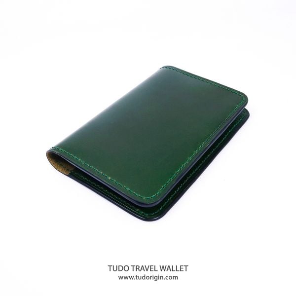 TUDO Travel Wallet xanh lá 2