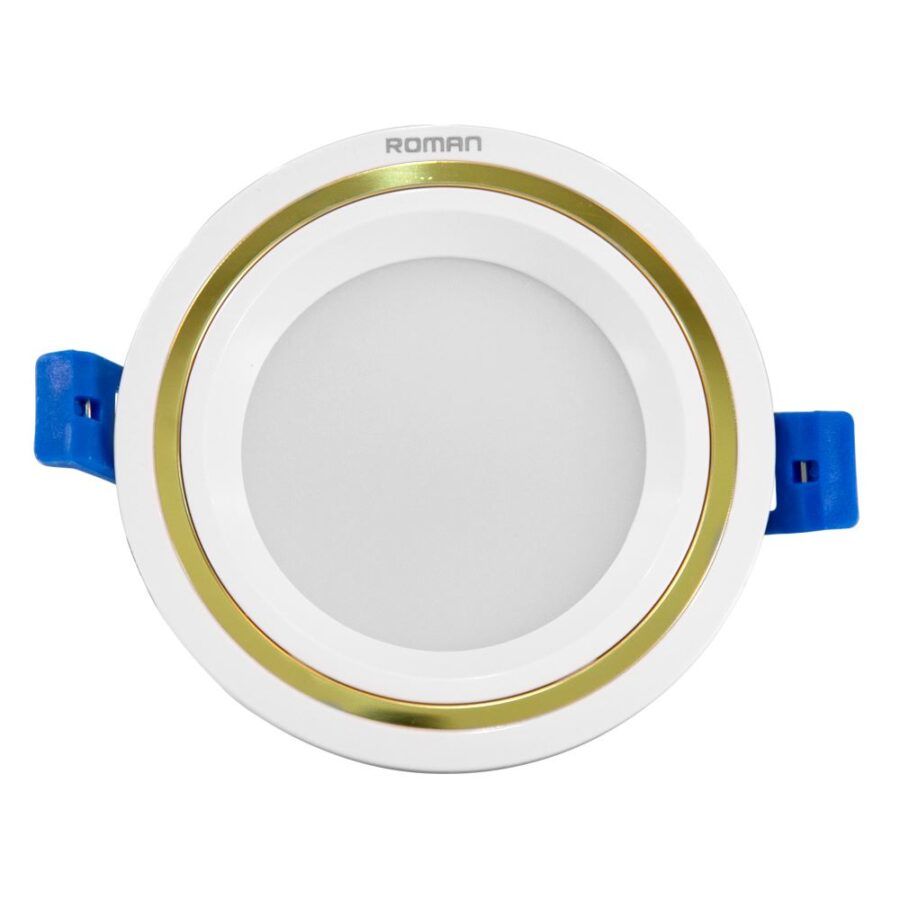 Đèn Led Downlight Nhôm Đúc Viền Lõm 8W Roman ELD2010/8