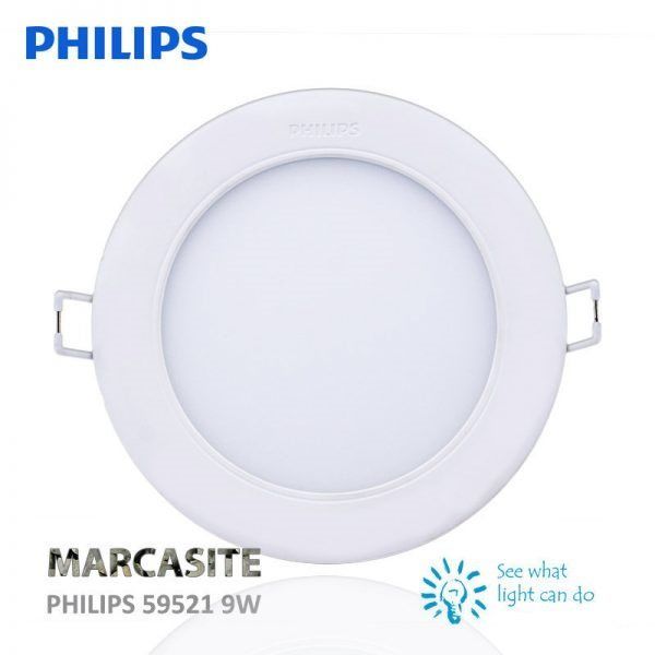 Đèn Led âm trần tròn 9W Philips 59521