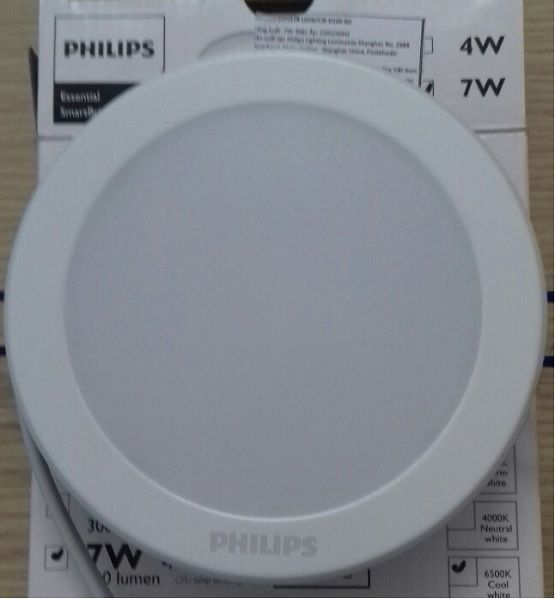 Đèn Led Âm Trần 7W Philips Lỗ Khoét 100 DN027B G2 (Tròn)