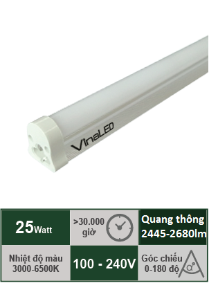 Đèn Led Tuýp T5 25W Vinaled TL-D25S