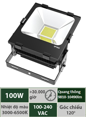 Đèn Led Pha 100W Vinaled FL-BB100