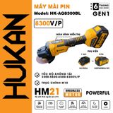 Máy mài pin 21V HUKAN HK-AGC8300BL