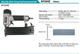 SÚNG BẮN ĐINH F50 MAKITA AF504Z CHÍNH HÃNG - GIÁ TỐT