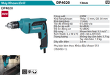 MÁY KHOAN 13MM-630W MAKITA DP4020 CHÍNH HÃNG - GIÁ TỐT