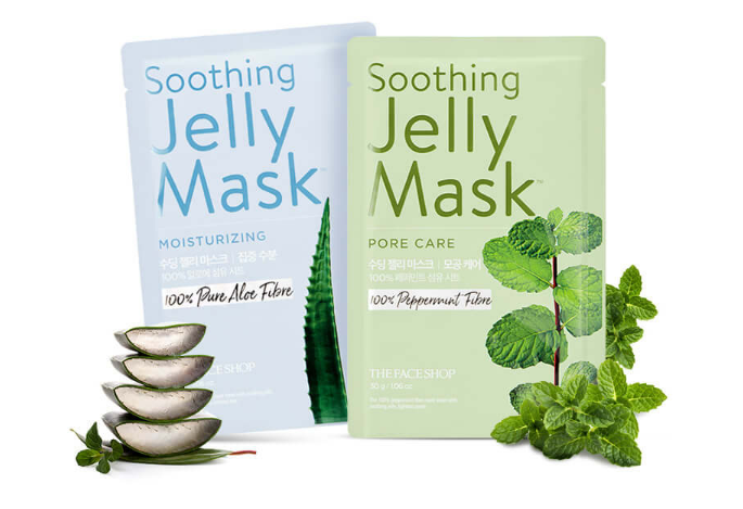  ( Gift ) Mặt Nạ Dưỡng Da SOOTHING JELLY MASK. PORE CARE ( Set 2 pcs ) 
