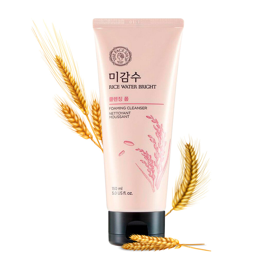 Sữa Rửa Mặt THEFACESHOP RICE WATER BRIGHT CLEANSING FOAM 150ML