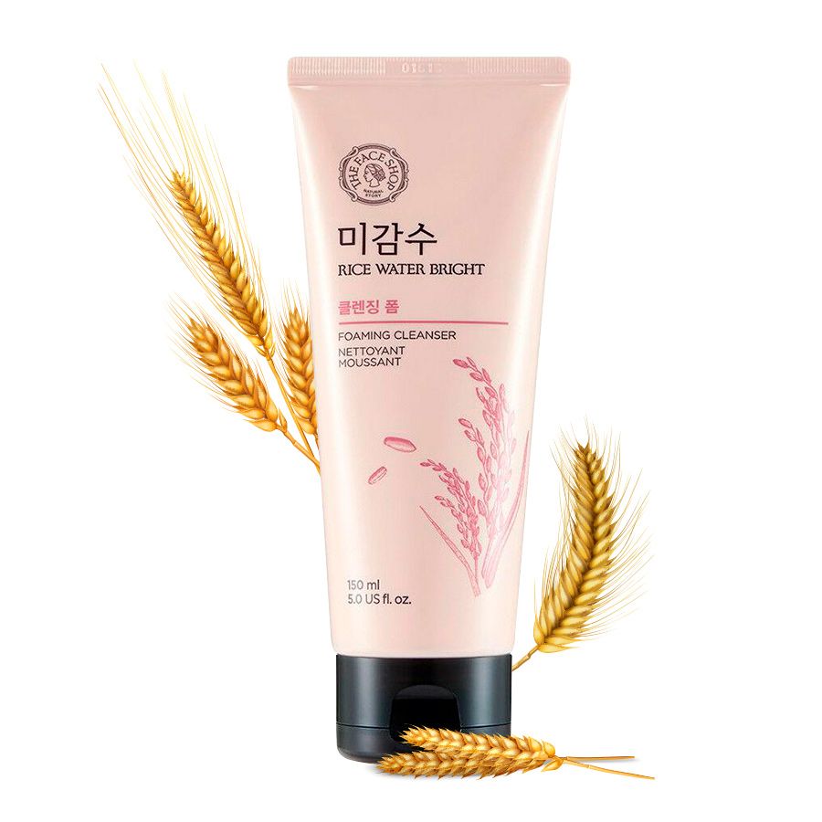  Sữa Rửa Mặt Làm Sáng Da THEFACESHOP RICE WATER BRIGHT CLEANSING FOAM 150ML 