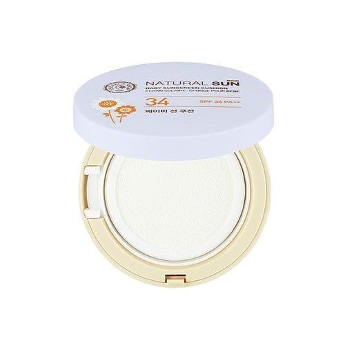  Kem Chống Nắng Dạng Cushion NATURAL SUN ECO BABY SUNSCREEN CUSHION SPF34 PA++ 