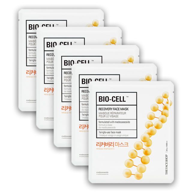  Bộ mặt nạ giấy phục hồi da Bio-cell Recovery (5 sheets) 