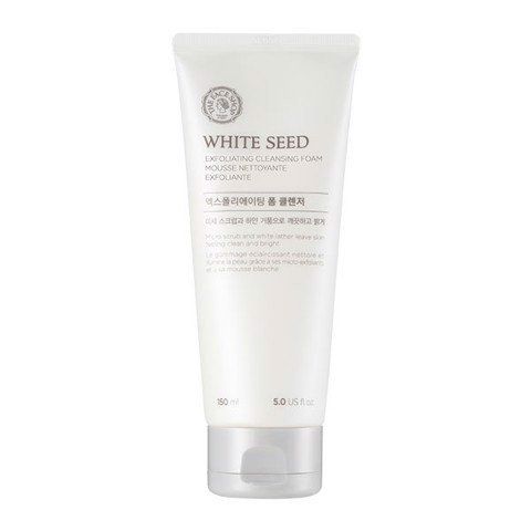  ( Gift) Sữa Rửa Mặt Làm Trắng Sáng Da THEFACESHOP WHITE SEED EXFOLIATING CLEANSING FOAM 