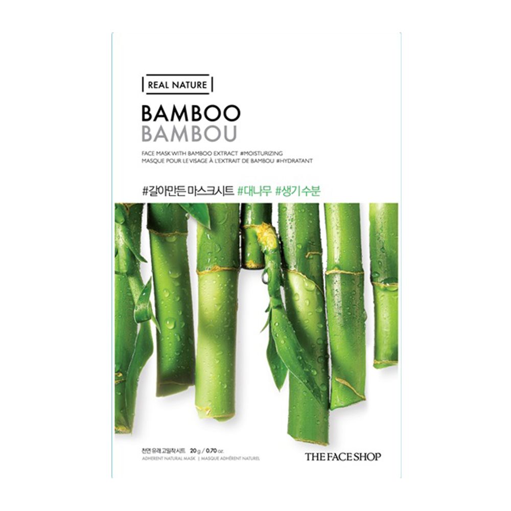  Mặt Nạ Cung Cấp Nước Từ Tre THEFACESHOP REAL NATURE MASK SHEET BAMBOO 20g 