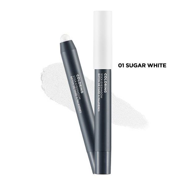  Bút Sáp Trang Điểm Mắt COLORING STICK EYESHADOW 01 SUGAR WHITE 