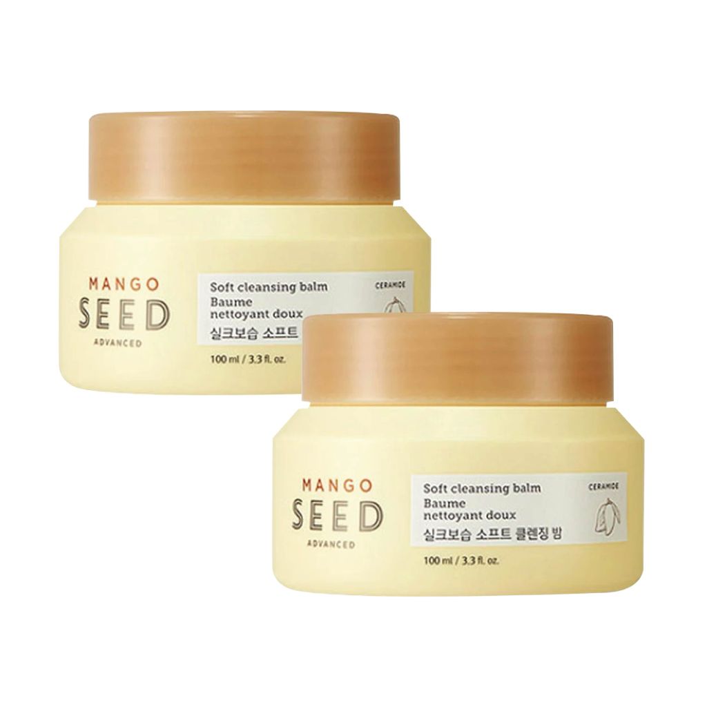  Set 02 Sáp Tẩy Trang THEFACESHOP MANGO SEED SOFT CLEANSING BALM 100ml 