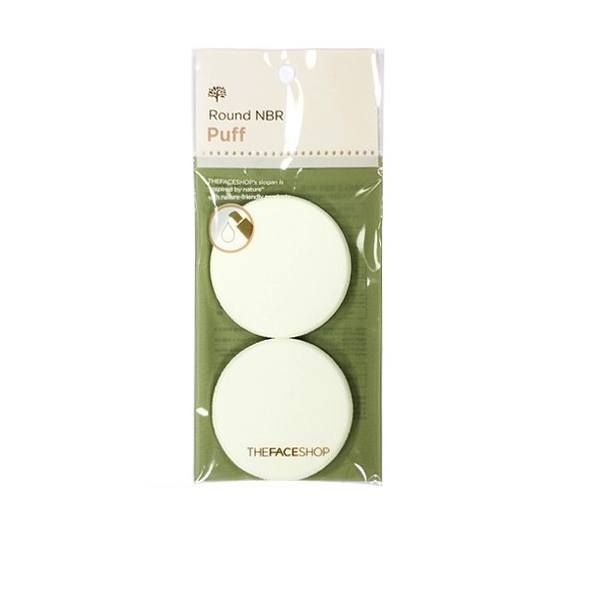  Bông Mút Tán Kem Nền DAILY BEAUTY TOOLS ROUND NBR PUFF (2pcs) 