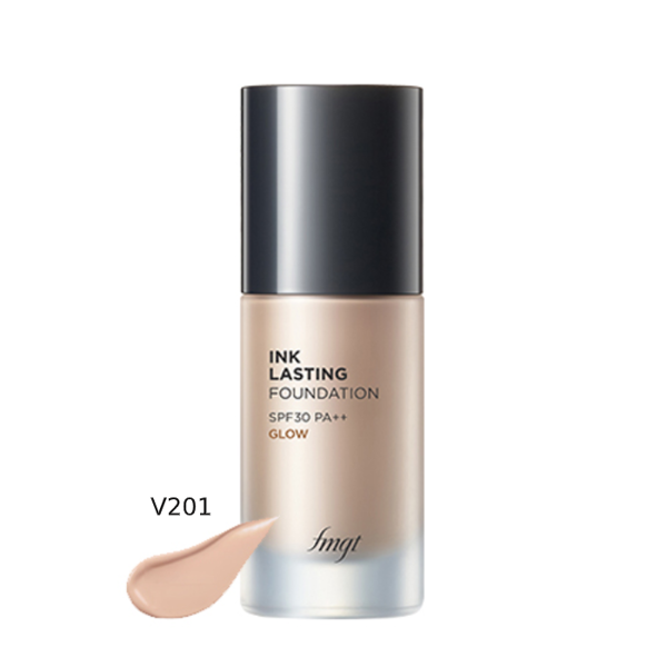  [FMGT] Kem Nền Hiệu Ứng Căng Bóng INK LASTING FOUNDATION GLOW 30ml V201 