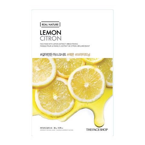  Mặt Nạ Làm Sáng Da THEFACESHOP LEMON 20g 