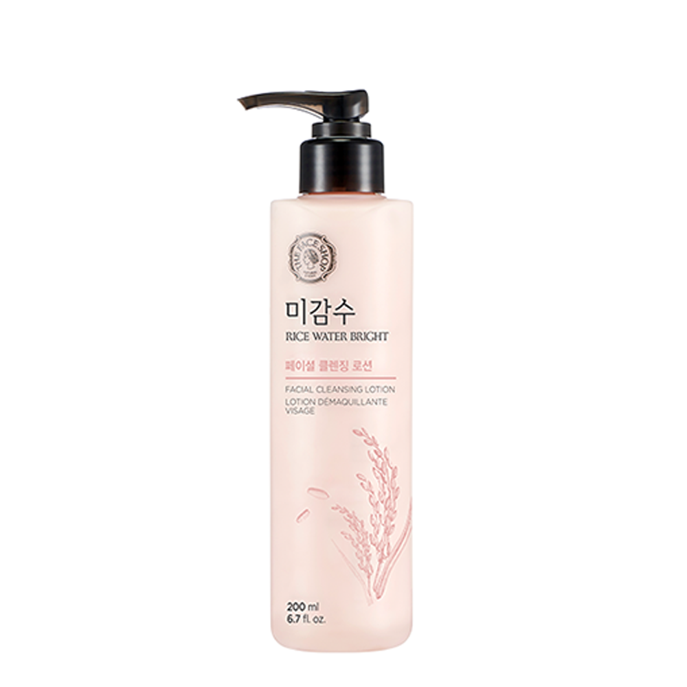  Sữa Tẩy Trang Làm Sáng Da RICE WATER BRIGHT FACIAL CLEANSING LOTION 200ml 