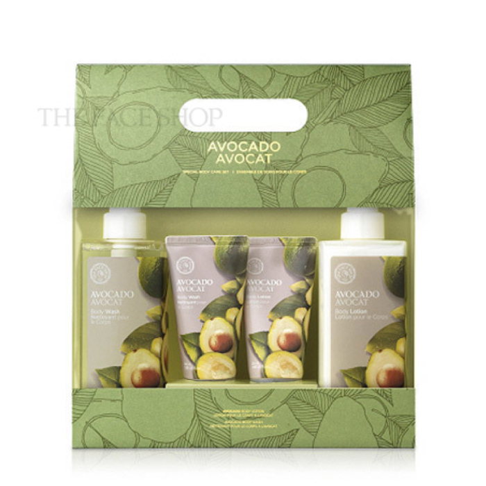  Bộ Sản Phẩm Sữa Tắm & Sữa Dưỡng Thể AVOCADO SPECIAL BODY SET (2016) 