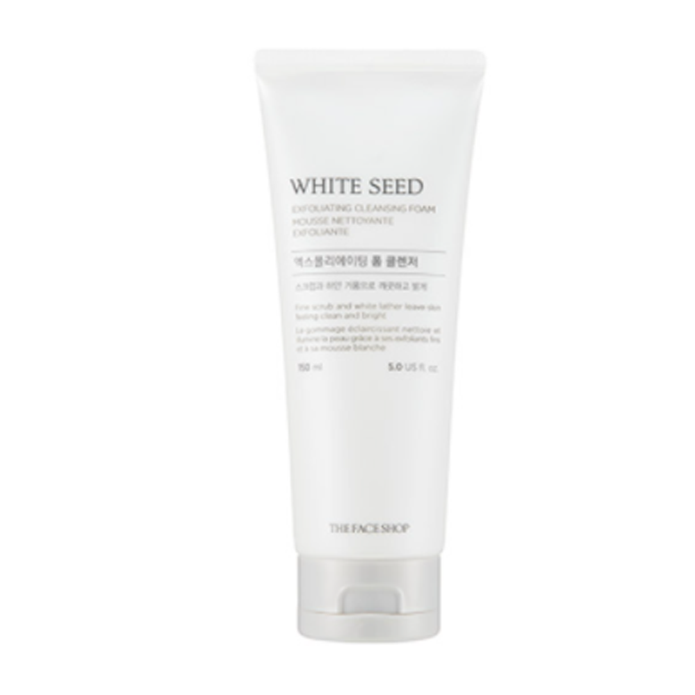  Sữa Rửa Mặt Làm Trắng Sáng Da THEFACESHOP WHITE SEED EXFOLIATING CLEANSING FOAM 