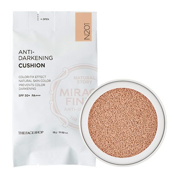  (REFILL) Phấn Nước Chống Xỉn Màu Da THE FACE SHOP ANTI-DARKENING CUSHION N201 