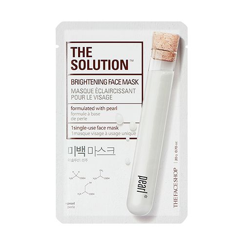  Mặt Nạ Làm Sáng Da THE SOLUTION BRIGHTENING FACE MASK 