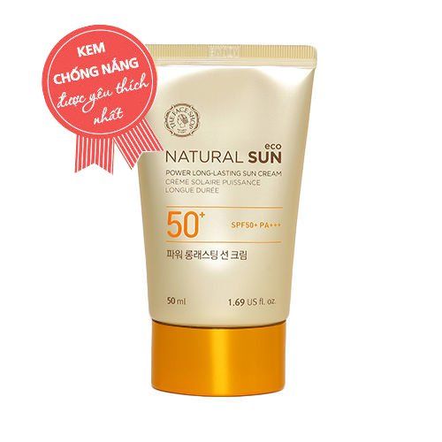 Kem Chá»ng Náº¯ng Äa Chá»©c NÄng NATURAL SUN ECO POWER LONG-LASTING SUN CREAM SPF50+ PA+++