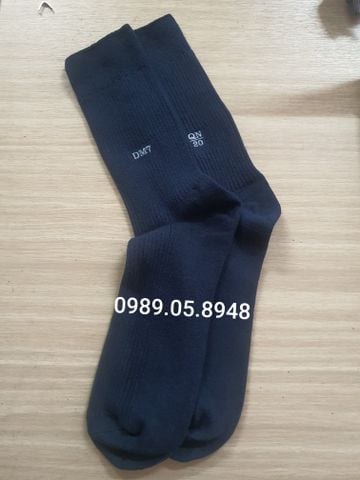 Bộ 5 Đôi Tất Xanh Cotton Dài siêu bền