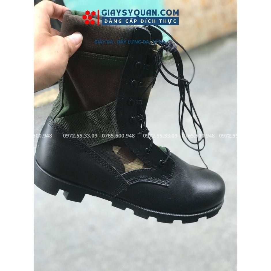 Giày Bốt Da Nam Cao Cổ Rằn Ri – GIAYSYQUAN.COM