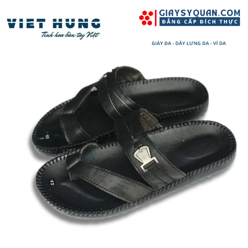 Dép Kẹp/Xỏ Ngón Nam Mã Dep109 Chất Liệu Da Thật Kiểu Dáng Thời Trang