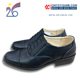 Giày Da Nam 1705 ( Kiểu Giày Sĩ Quan Cấp Tá Công Ty Cổ Phần 26 ̣ )