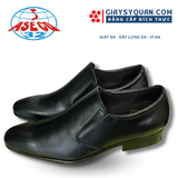 GIÀY TIẾP VIÊN HÀNG KHÔNG NAM - 084 LỊCH LÃM CHUYÊN NGHIỆP, DA THẬT MỀM MẠI BỀN CHẮC