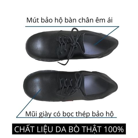 Giày Bảo Hộ Lao Động Chống Đinh Mũi Sắt MT03