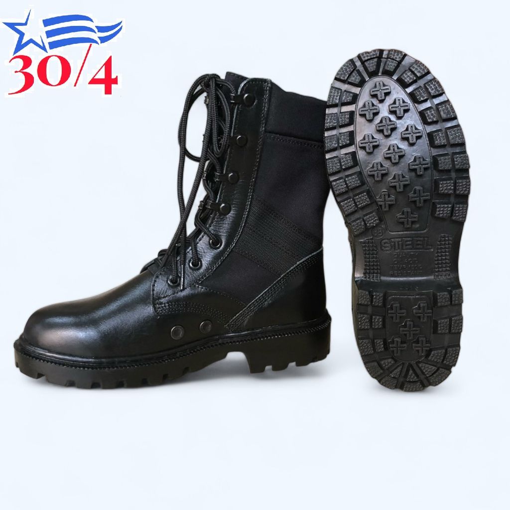 Giày Bốt Da Nam Cao Cổ C32 (Kiểu Giày Ghệt CSCĐ)