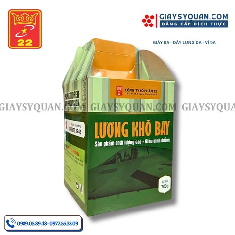 1 Hộp Lương Khô Bay Vị Truyền Thống Nguyên Liệu Tự Nhiên Dinh Dưỡng