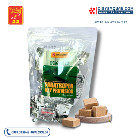Lương Khô Bay Dạng Gói Thơm Ngon Dinh Dưỡng, Gói 24 Viên, 360 Gram
