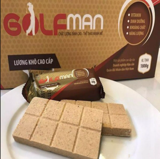 Lương Khô Thể Thao Golfman 420g/ hộp