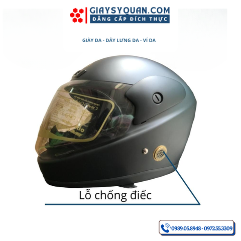 Mũ (Nón) Bảo Hiểm Đi Xe Motor Fullface ASIA M120