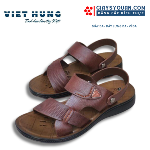 Dép Sandal Nam Da Thật Mã 101 Chất Da Cao Cấp Siêu Bền