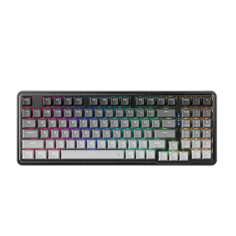 Bàn phím cơ không dây - Machenike K500F-B94W Tri-Mode RGB