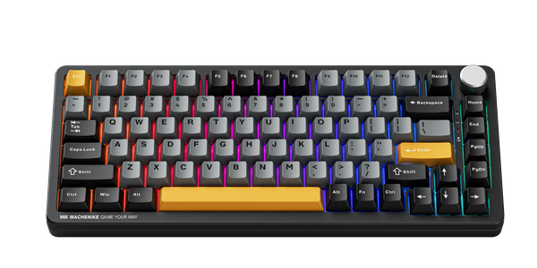 Bàn phím Không Dây - Machenike K600-B82W / Tri-mode / RGB