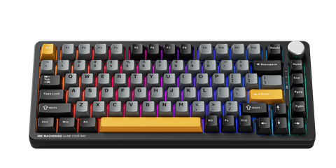 Bàn phím Không Dây - Machenike K600-B82W / Tri-mode / RGB