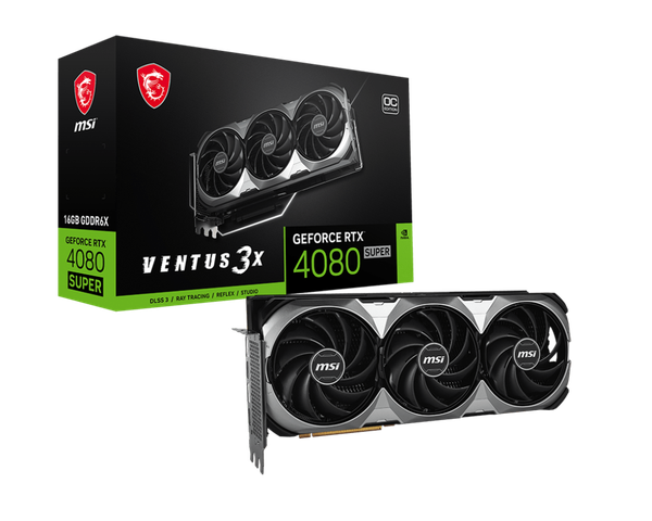 Card Màn Hình - VGA MSI GeForce RTX 4080 SUPER 16G VENTUS 3X OC