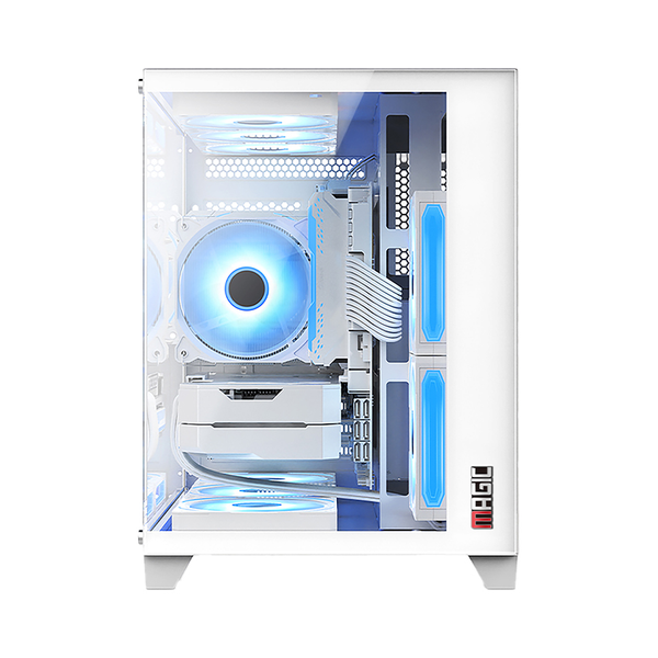 Case Máy Tính- Magic Aqua-M Ultra (Đen/Trắng)