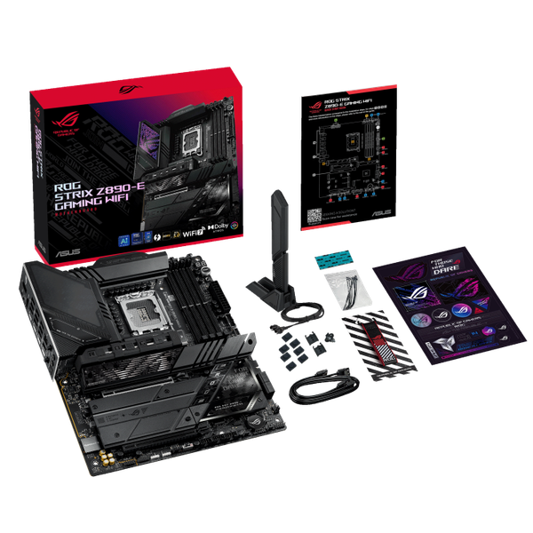 Mainboard - ASUS ROG STRIX Z890-E GAMING WIFI (Intel Z890, Socket 1851, ATX, DDR5)