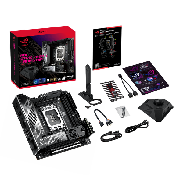 Mainboard - ASUS ROG STRIX Z890-I GAMING WIFI (Intel Z890, Socket 1851, Mini-ITX, DDR5)