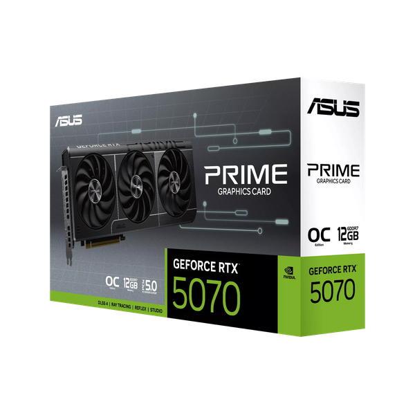 Card Màn Hình - ASUS PRIME GeForce RTX™ 5070 12GB GDDR7 OC Edition