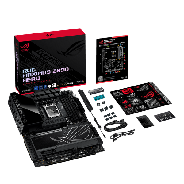 Mainboard - ASUS ROG MAXIMUS Z890 HERO (Intel Z890, Socket 1851, ATX, DDR5)